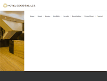 Tablet Screenshot of hotelgoodpalace.com